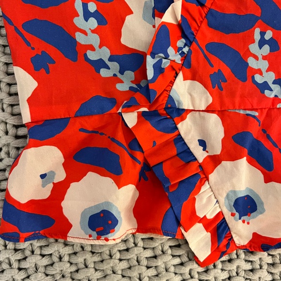 NWT Anthropologie Hutch Strapless Floral Ruffle Top - Picture 9 of 12